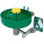 Haws 7260B-7270B Wall-Mounted Plastic Bowl Eye/Face Wash with Axion MSR Eye/Face Wash Head