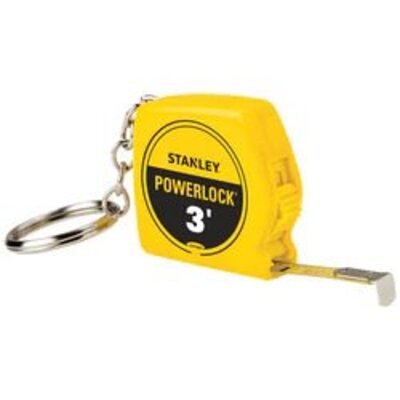 Stanley Powerlock 3' Keychain Tape Measure