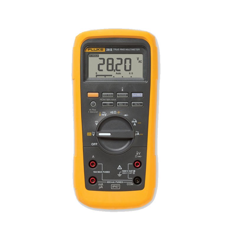 Fluke 28 II True-RMS Rugged IP 67 Industrial Digital Multimeter
