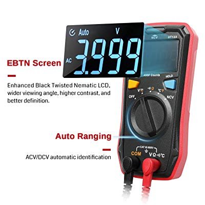 UNI-T UT123 Auto-Ranging Digital Multimeter - Image 2