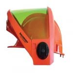 Honeywell AS1200HAT W H Salisbury Hard Cap with Ratchet Suspension, Chin Guard and AS1200 Series Arc Flash Face Shield, Orange