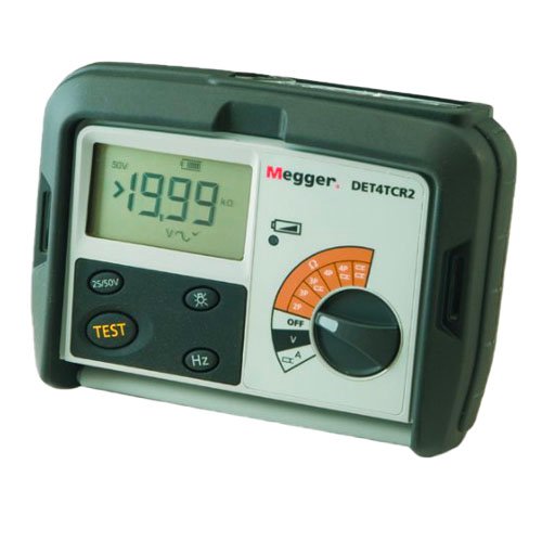 Megger DET4TC2 4-Terminal Ground Resistance Tester Kit With Cable Reels ...