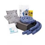 PIG RFL276 Spill Kit Refill, Universal, Blue/Gray