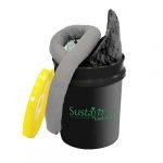 DB -SALA SUSTAYN BY SPILFYTER USR304 Spill Kit, Universal, Black