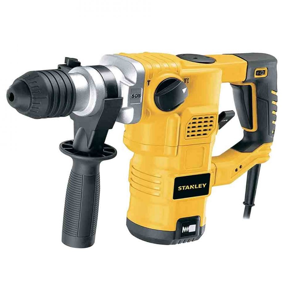 Stanley LShaped SDS/Hammer Drill 32mm 1250W STHR323KB5 Alvex Online