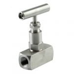 SS-26VF8 Bonnet Needle Valve, 1/2“ Female NPT, 10,000 psi, Stainless Steel, Vee Stem