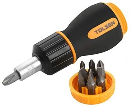 Tolsen TL20033 Ratchet Driver 7in1 Set