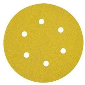 DeWalt 150mm Sanding Disc Multipuepose Wood/Paint- Dry - G180, Yellow/Black, DT3126-QZ