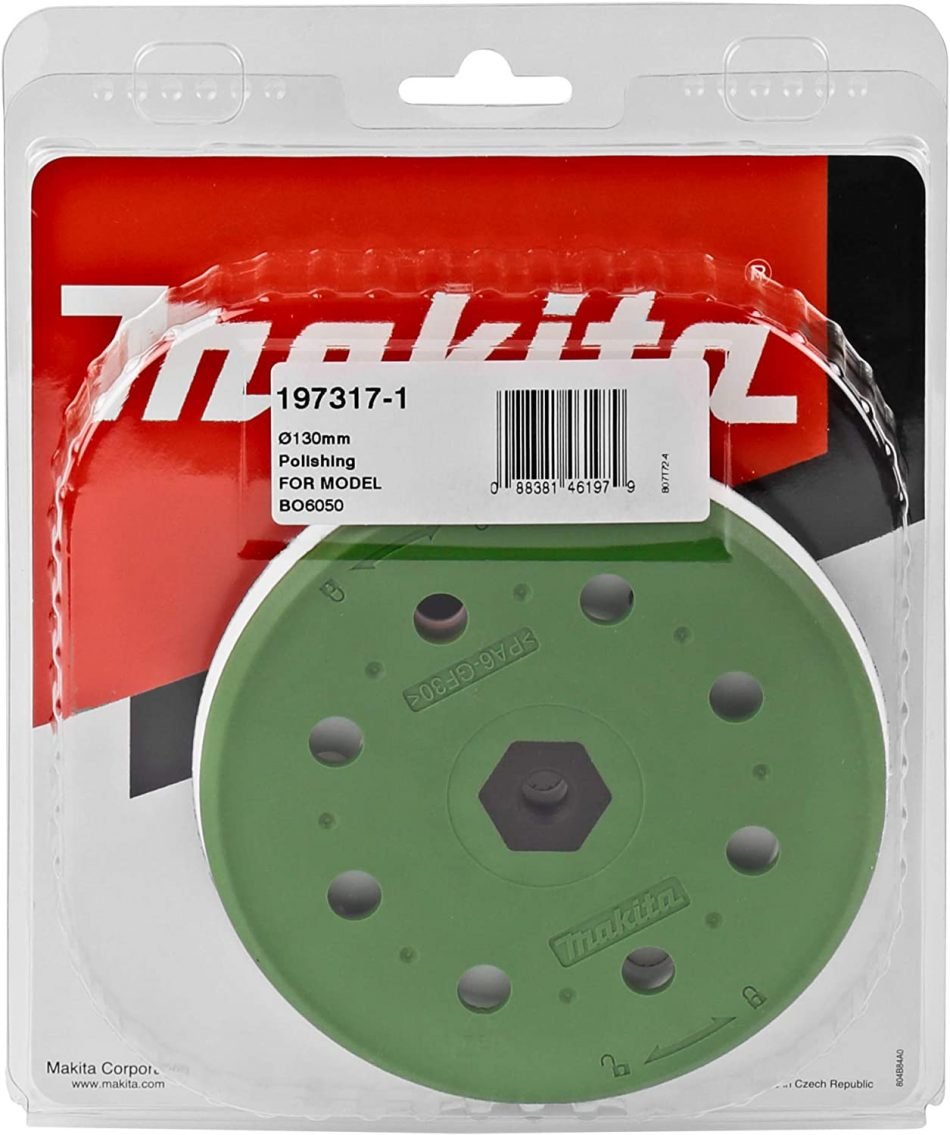 Makita 1973147 PT ACC Rubber Backing Pad for Sander BO6050J, 150 mm