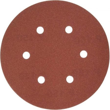 DEWALT DW4334 6-Inch 6-Hole 150-Grit Hook and Loop Random OrBit Sandpaper (5-Pack)