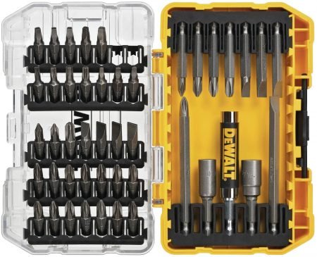 DEWALT Screwdriver Bit Set with Tough Case, 45-Piece (DW2166)