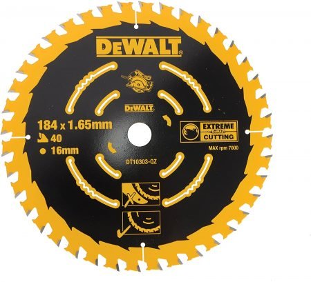 DeWalt DT10303-QZ 184 mm Framing Circular Saw Blade