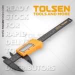TOLSEN CARBON FIBER COMPOSITES DIGITAL CALIPER 150MM 6" - 35052