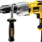 DeWalt 16mm, 2 Speed Dry Diamond Drill with Keyed Chuck, Yellow/Black, D21570K-B5, 3 Year Warranty