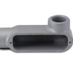 Appleton® LR100-M Form 35™ Unilet® LR100M-KIT Type LR Conduit Outlet Body With Cover, Gasket, 1 in Hub, 35, 12.5 cu-in