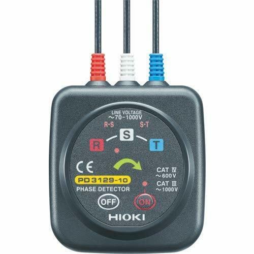 Hioki PD3129-10 Non-Contact Phase Rotation Meter Large Jaws From Japan F/S NEW