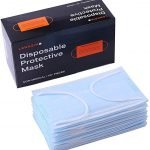 50-Piece Lawazim Disposable Face Mask With Elastic Earloop