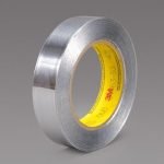 3M™ Aluminium Foil Tape 425, Silver, 25 mm x 55 m, 0.12 mm