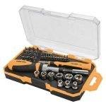 Tolsen 42 Pieces Bits & Socket Set