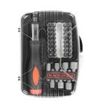Black + Decker Hand Ratchet Set with Screwdriver Bits