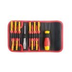 Tolsen 12 Pieces Insulated Changeable Screwdriver Set - Premium Line
