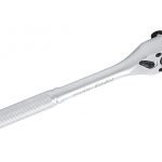 TOPTUL - Reversible Ratchet Chrome Handle with Quick Releas1/4-Inch - CHUG0812