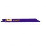 IRWIN - Sabre Saw Blade 110R 300mm metal & wood cutting pack of 5