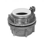 Conduit Hub, Threaded, 2", Malleable Iron