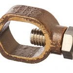 Morris 90639 Direct Burial Ground Rod Clamp, 3/8-Inch-3/4-Inch