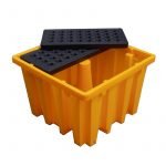 IBC Spill Pallet Single with Drain BM-SP-1IBC