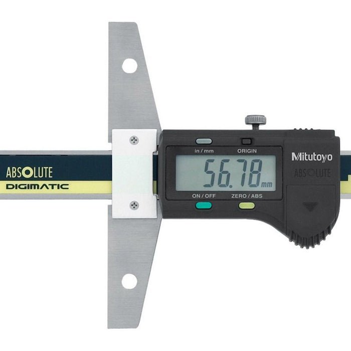 Mitutoyo 571-212-30 Absolute Depth Gauge, Range 0-8"/200mm