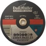 CARBON STEEL CUTTING DISC 9" X 3 MM MAX.SPEED 6600RPM