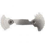 Mitutoyo 188-122 Screw Pitch Gages, Range 0.4-7mm
