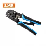 LT-N5684R network cable crimper, 8P8C/RJ45, 6P6C/RJ-12, 6P4C/RJ-11 telecom RJ45 crimping plier phone cable Modular Crimping Tool