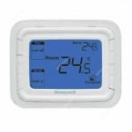 Honeywell Thermostat, T6861H2WB, 230VAC, Blue Backlight