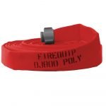 CHIEF FIRE Fire Hose Double Jacket, Red, 3" x 50 ft. - 30D8-50FT-RED