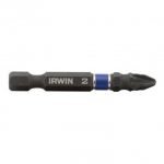 IRWIN 1923358 Impact Single-Ended Power Bit - PZ2 50mm  (2pcs)