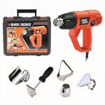 Black + Decker KX2001K-GB 2000W Heat Gun + Accessories + Kitbox