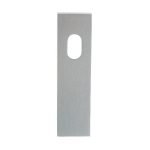 *WSL DISCONTINUED* Kaba Plate Furniture 600 Series w/ Cylinder Hole Satin Chrome Plate 604CSCP