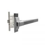 Kaba Exit Only Mortice Lock Fire Rated Satin Stainless Steel 1060mm ED22MFSSS