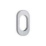 Kaba Escutcheon Oval Grub Screw Fixing Satin Chrome Plate FA959SCP