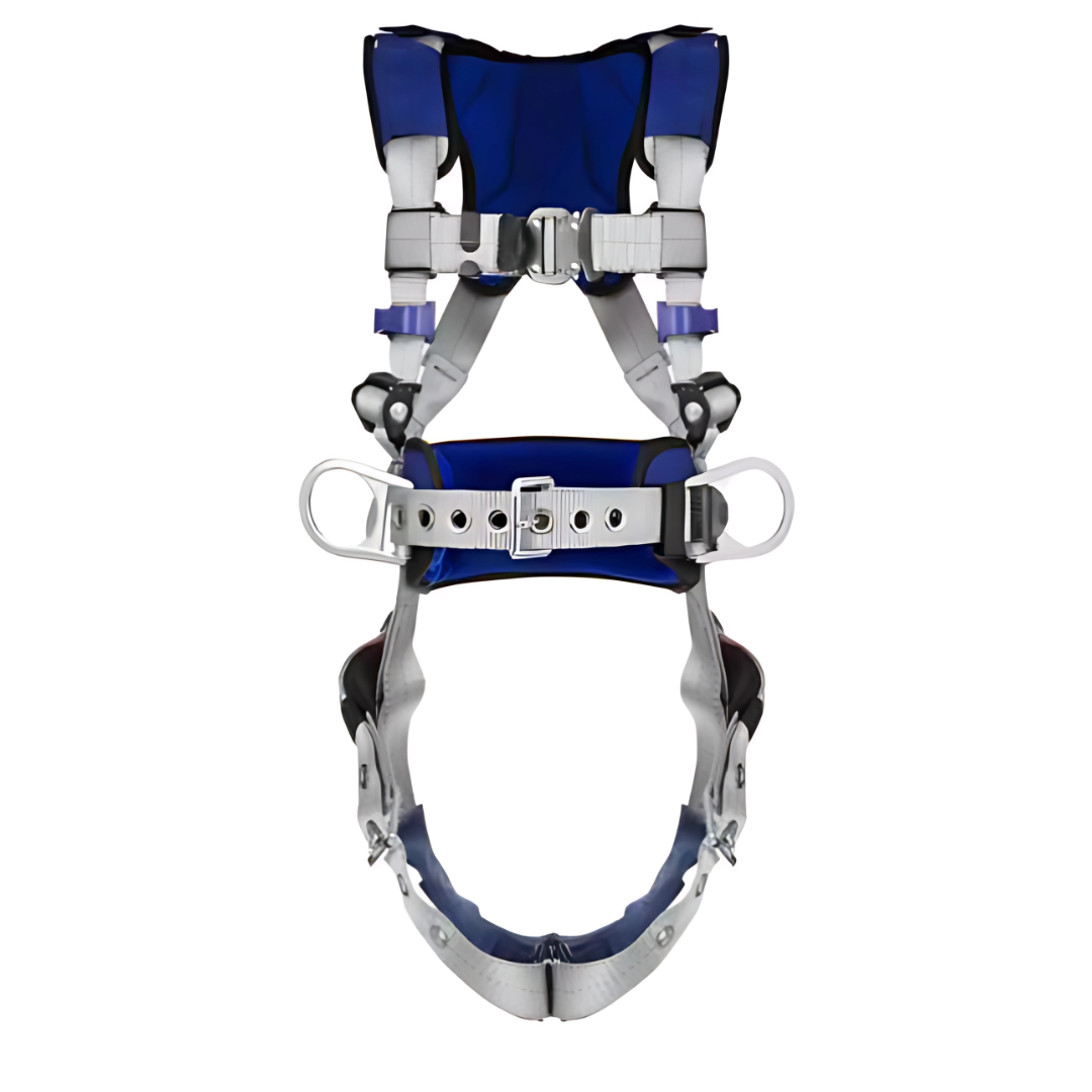 3M DBI-SALA ExoFit X100 Comfort Iron Work Construction Positioning Safety Harness