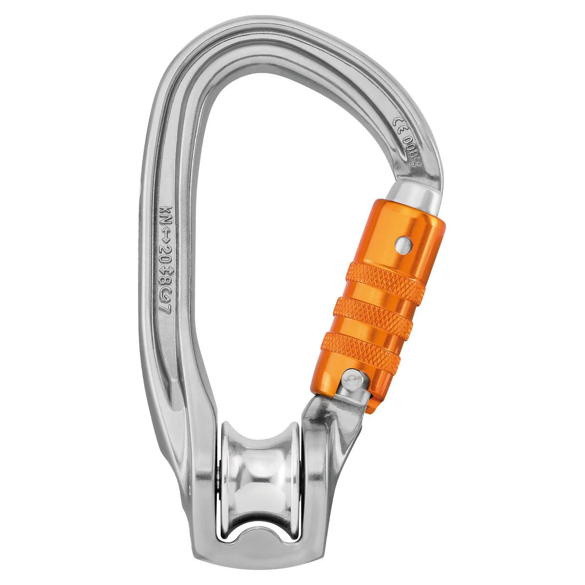 PETZL ROLLCLIP Z Pulley Carabiner TRIACT-LOCK