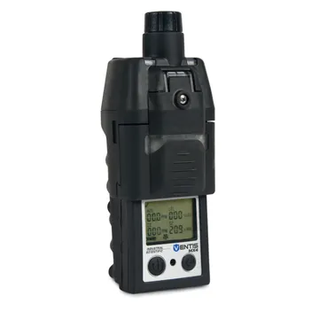 Ventis MX4 VTS-L1232111101 Multi-Gas Detector, Pumped, 4-Gas Model, LEL(Methane), O2, CO, H2S, Black, Desktop Charger